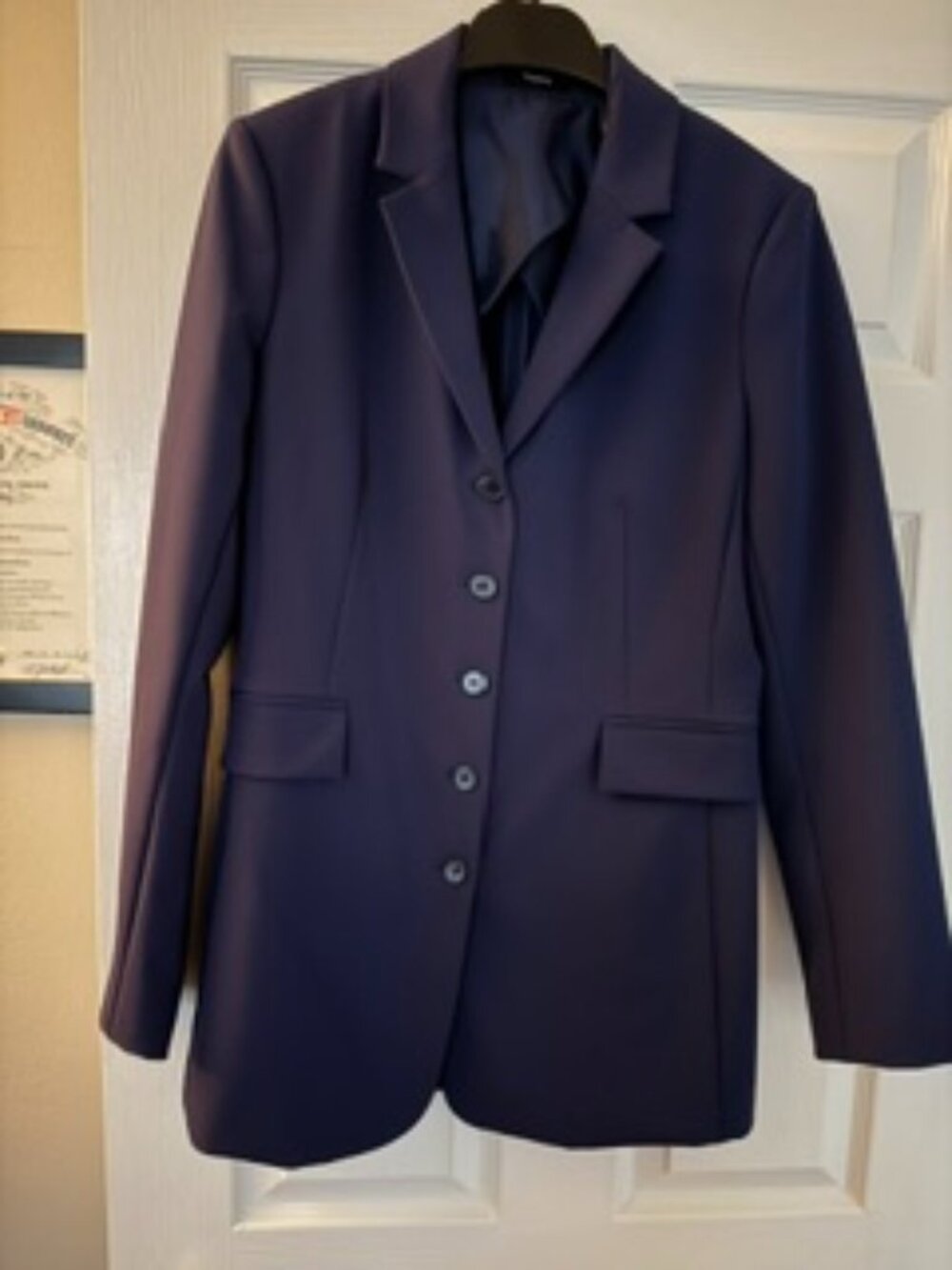 Navy Blue Theory Top Jacket